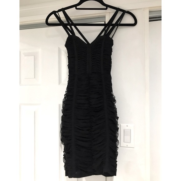 Short black dress